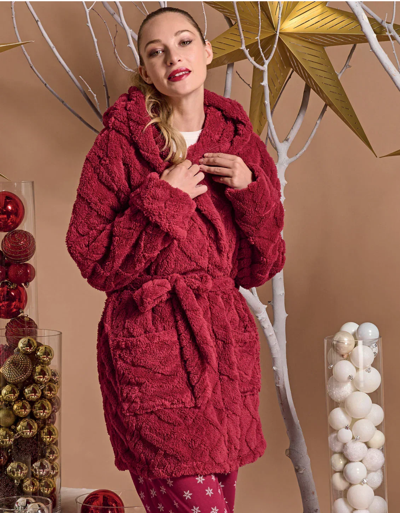 Box regalo vestaglia con calzini