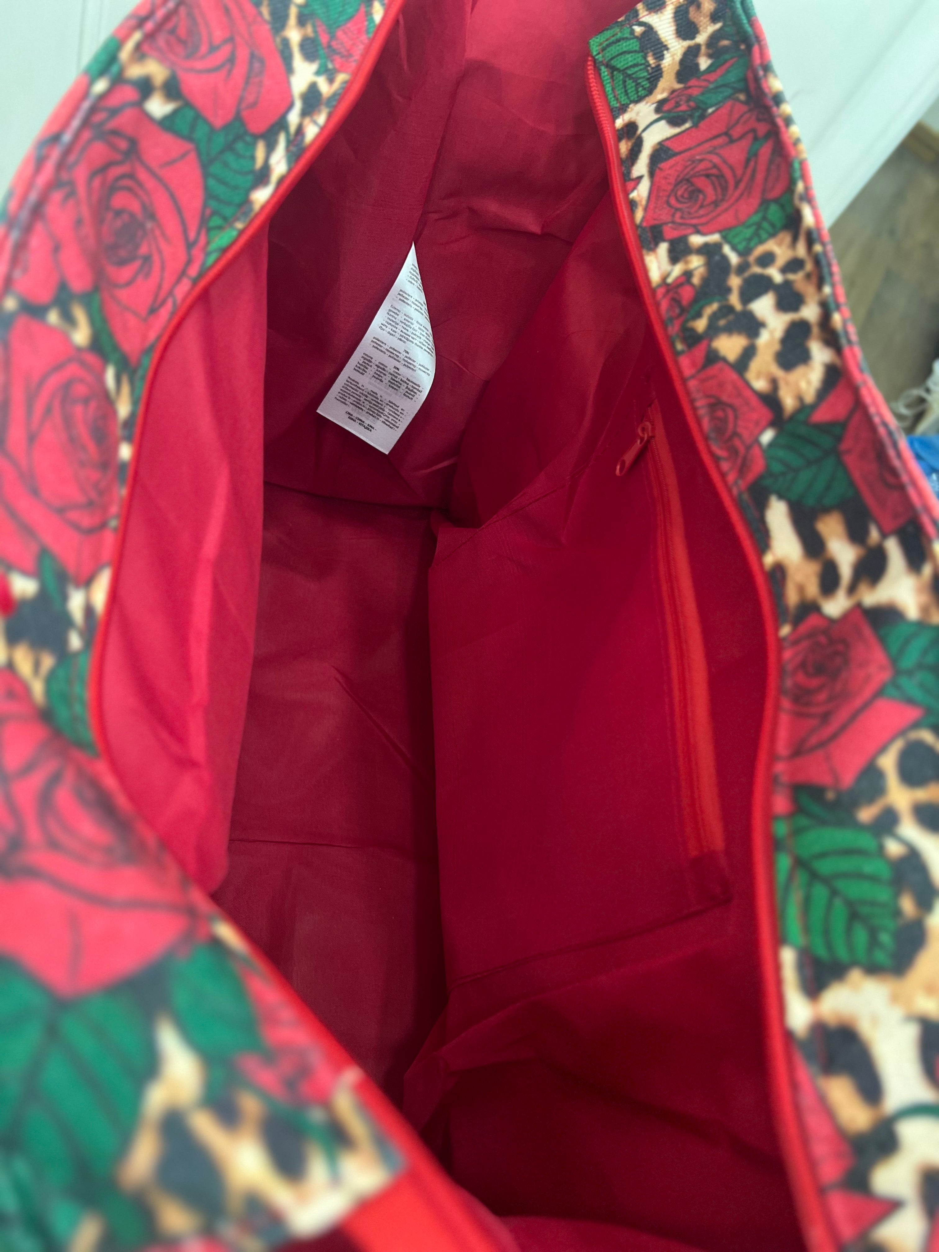 Borsa mare rose/animalier
