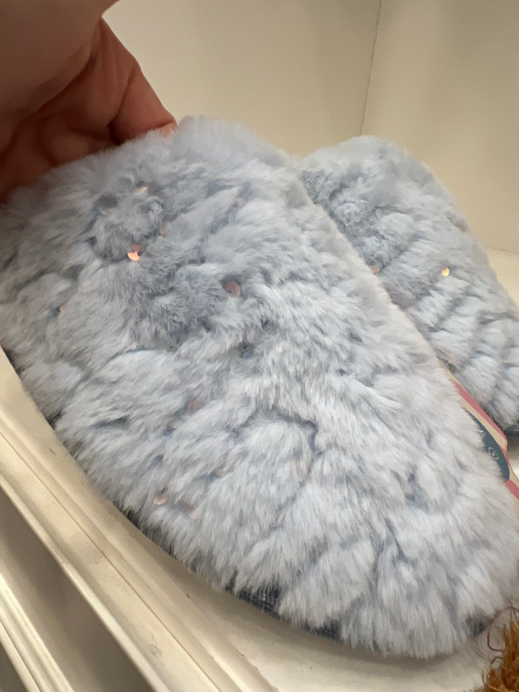 Pantofole con paillettes