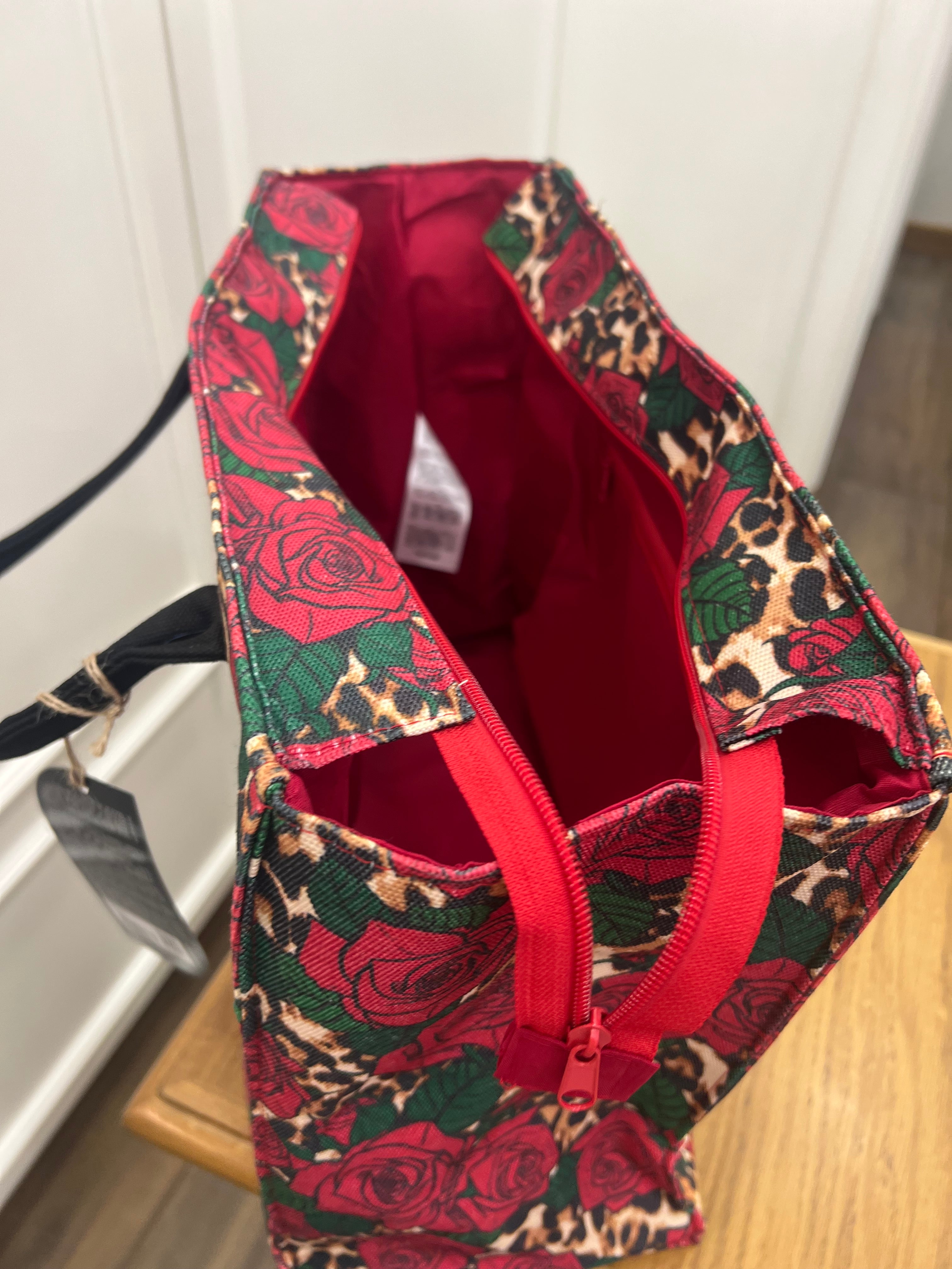 Borsa mare rose/animalier
