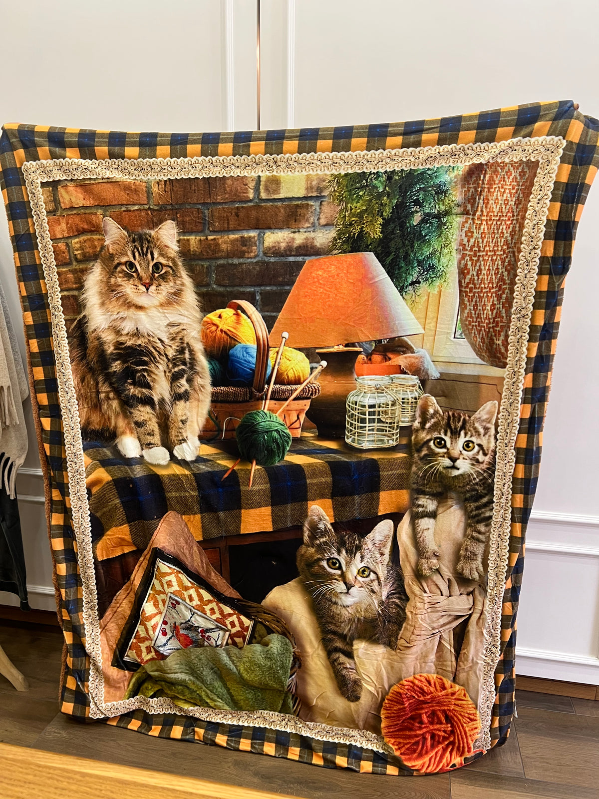 Plaid gatto Samiese