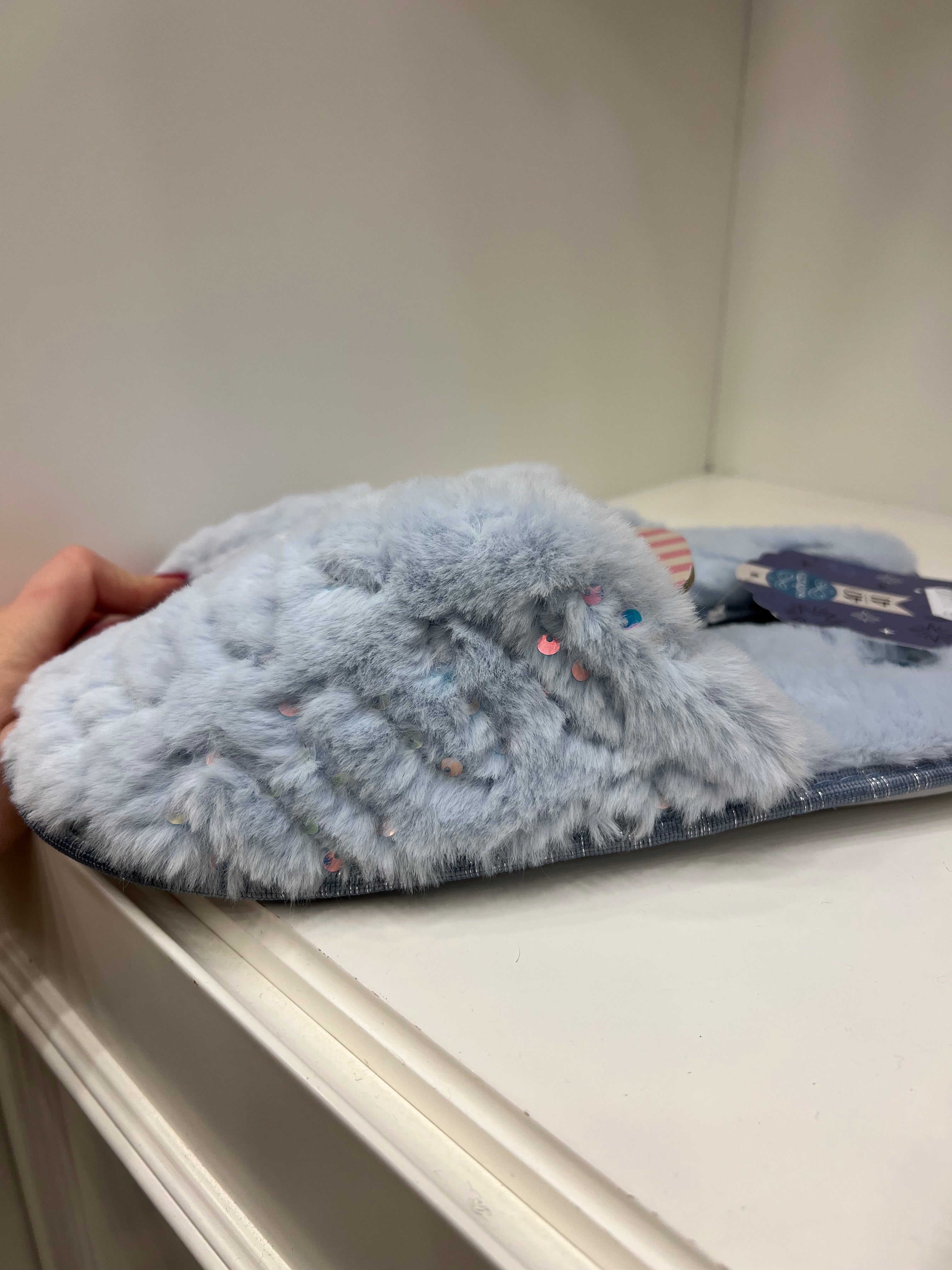 Pantofole con paillettes