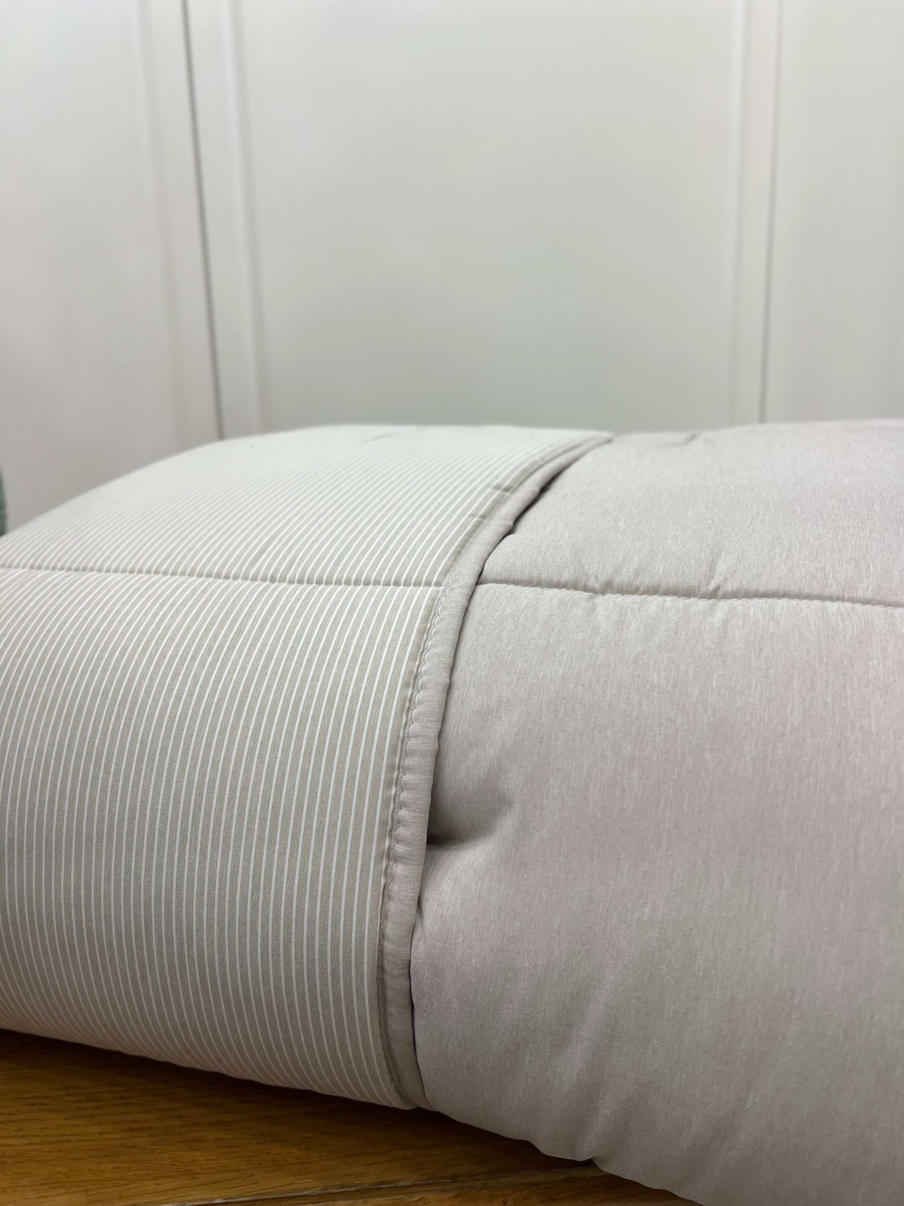 Trapunta piazza e mezza double-face righe