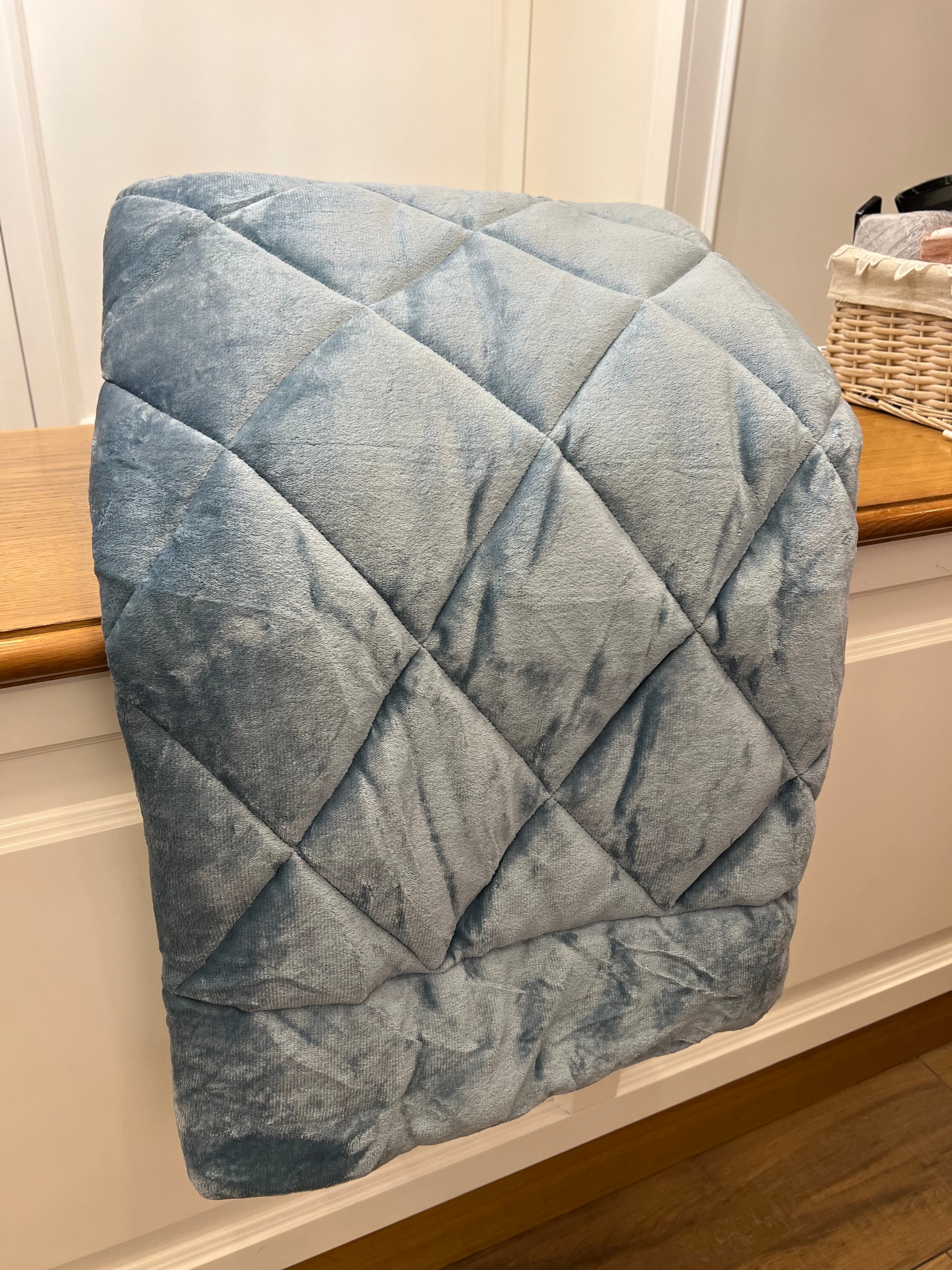 Trapunta singola in ciniglia