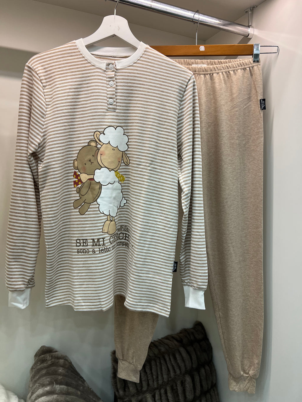 Pigiama happy orso Donna