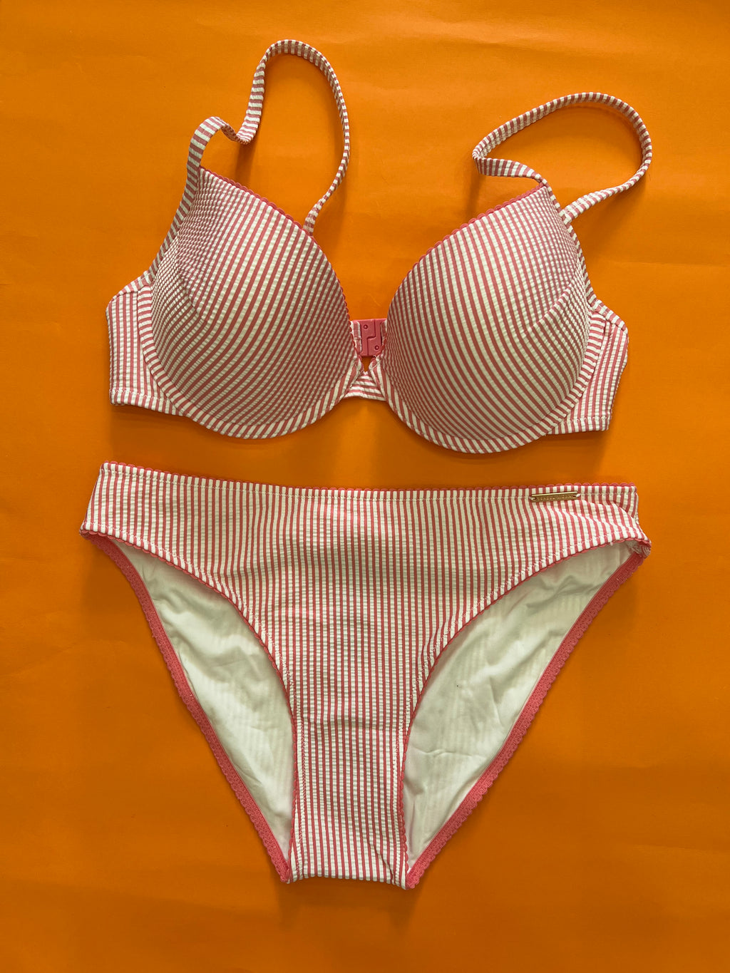 Bikini donna coppa a righe