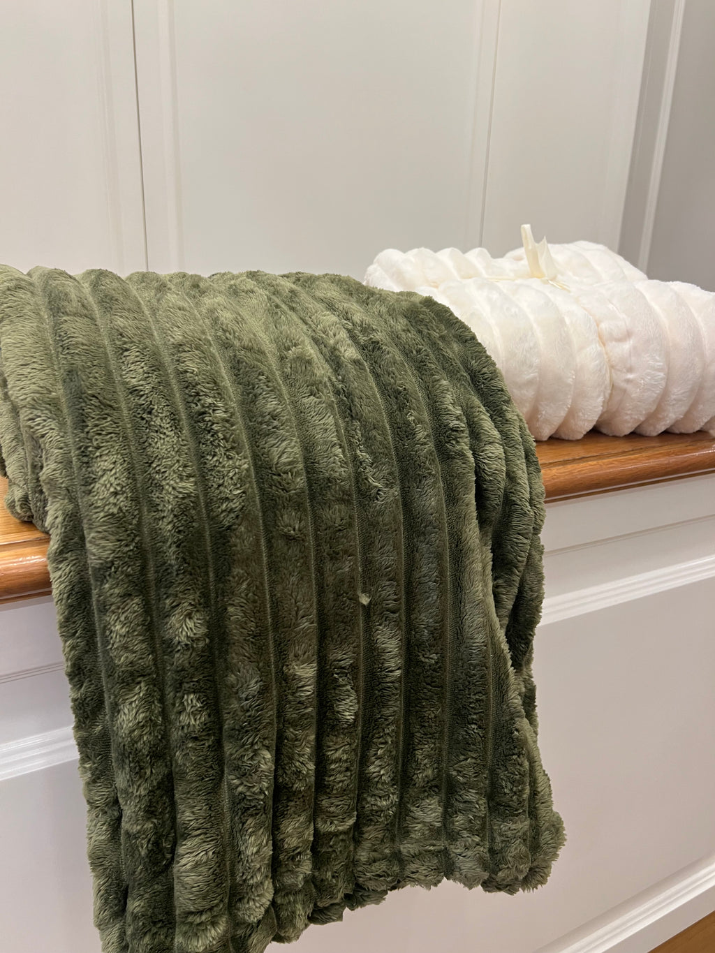 Plaid modello costine strette
