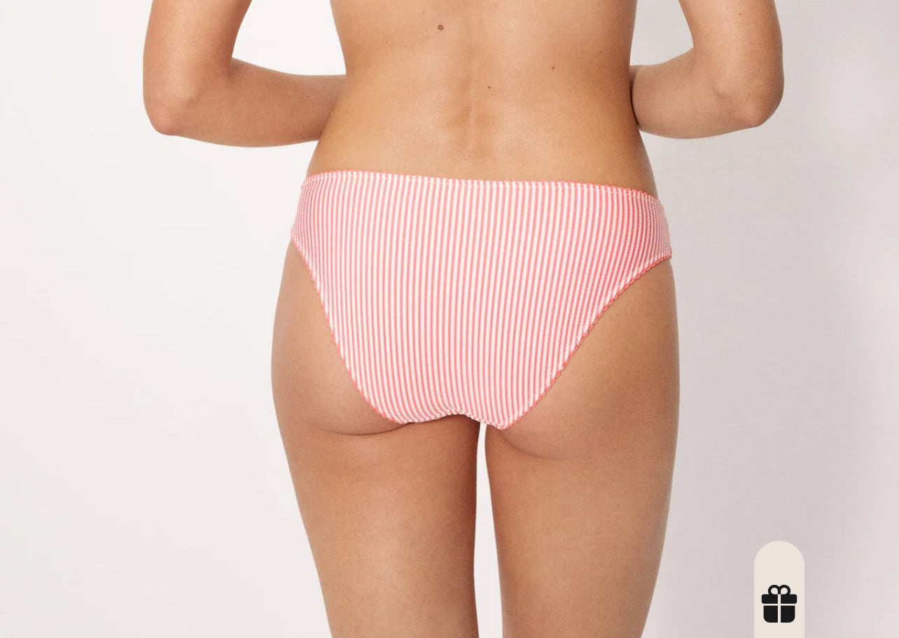 Bikini donna coppa a righe