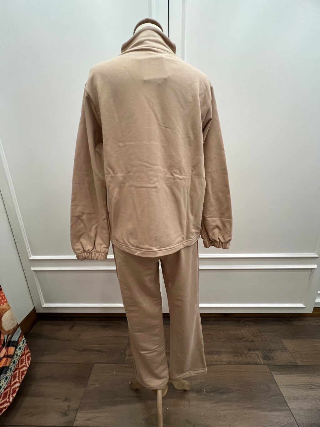 Tuta in felpa con zip