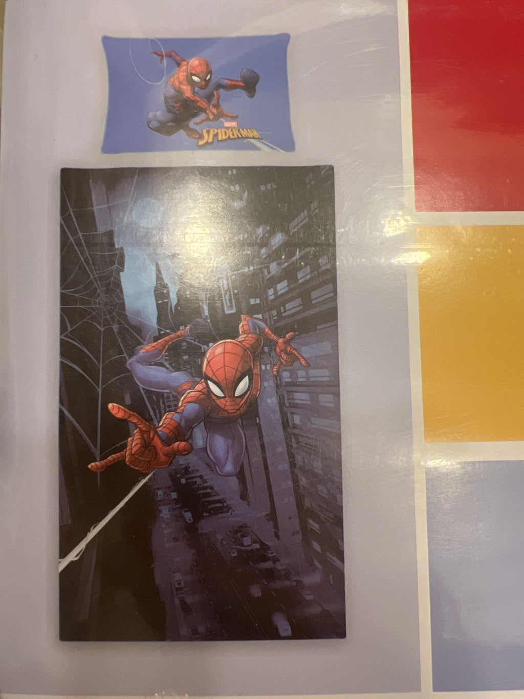 Lenzuola parure spider-man
