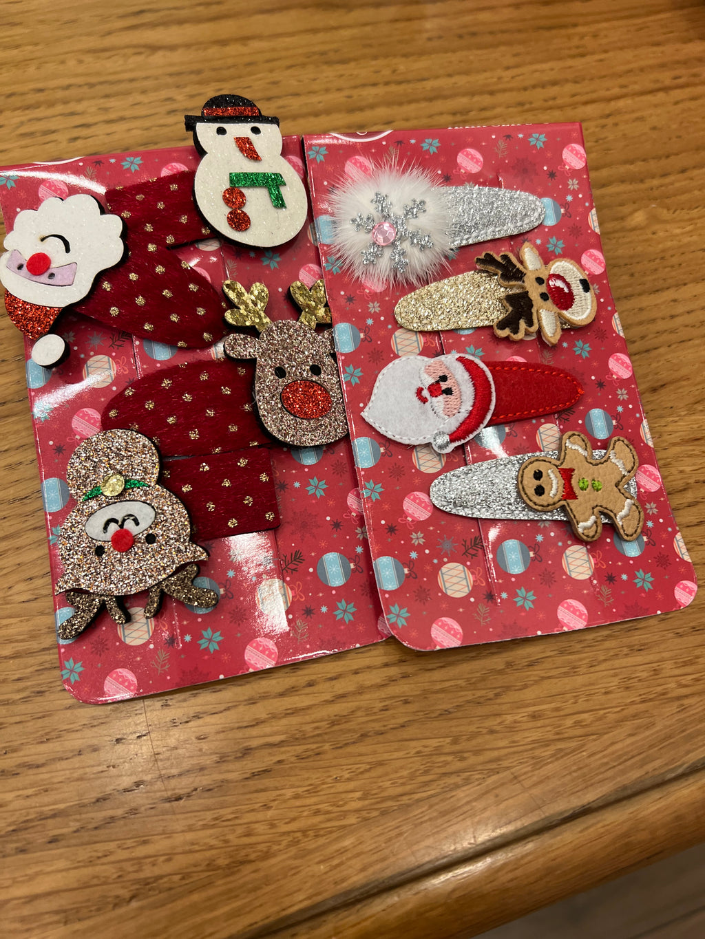 Set fermagli natalizi