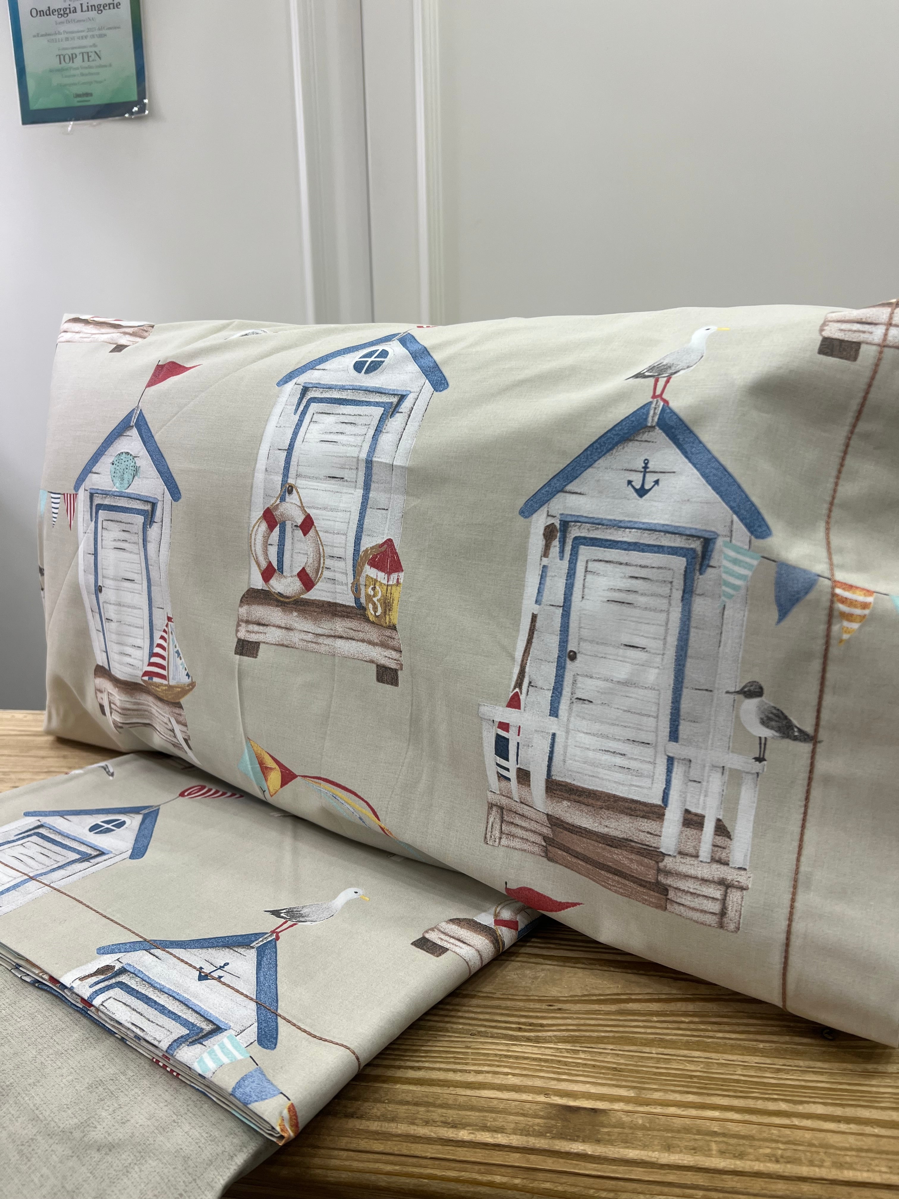 Completo lenzuola singolo cabine