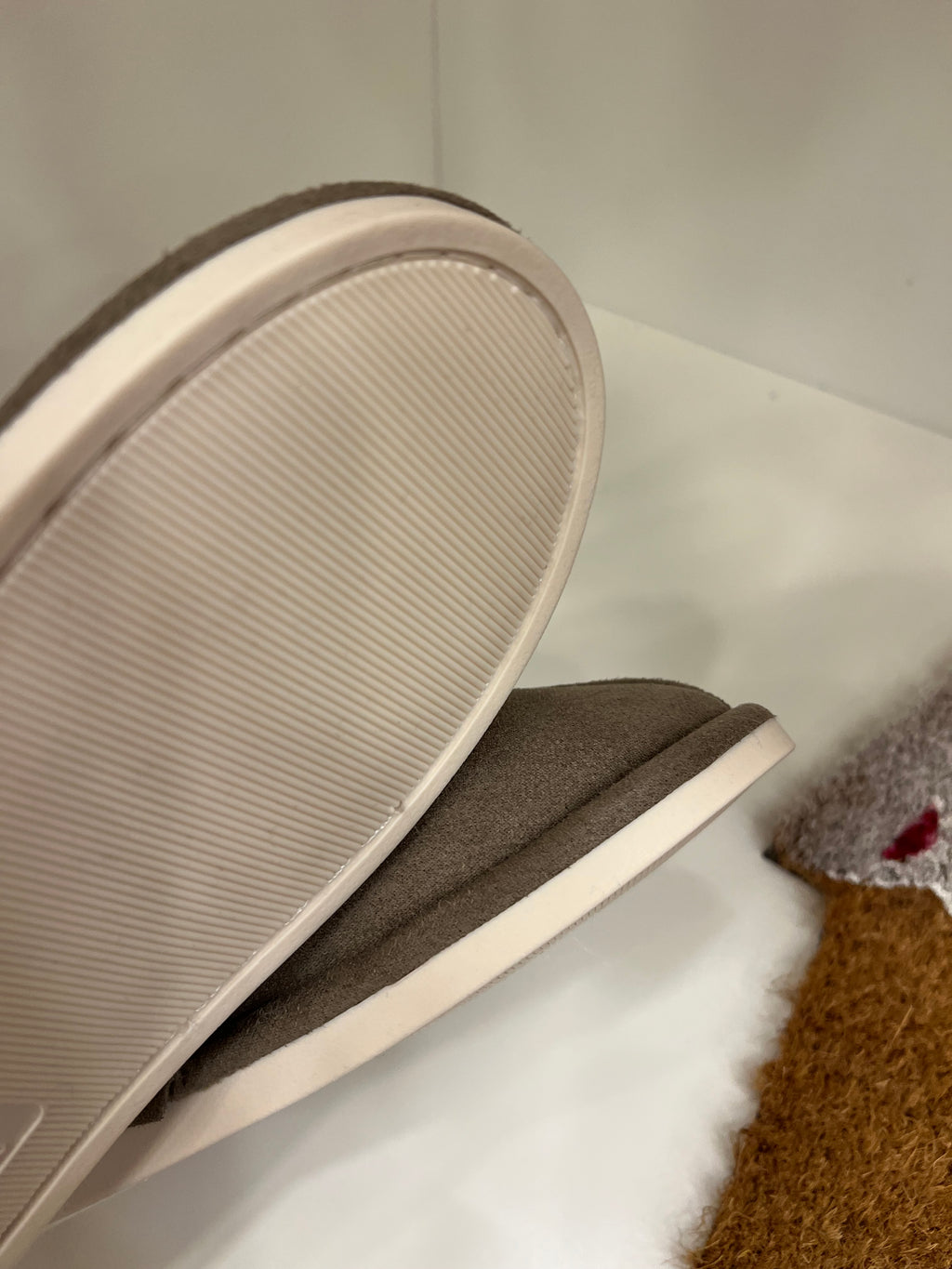 Pantofole con pelliccia interna