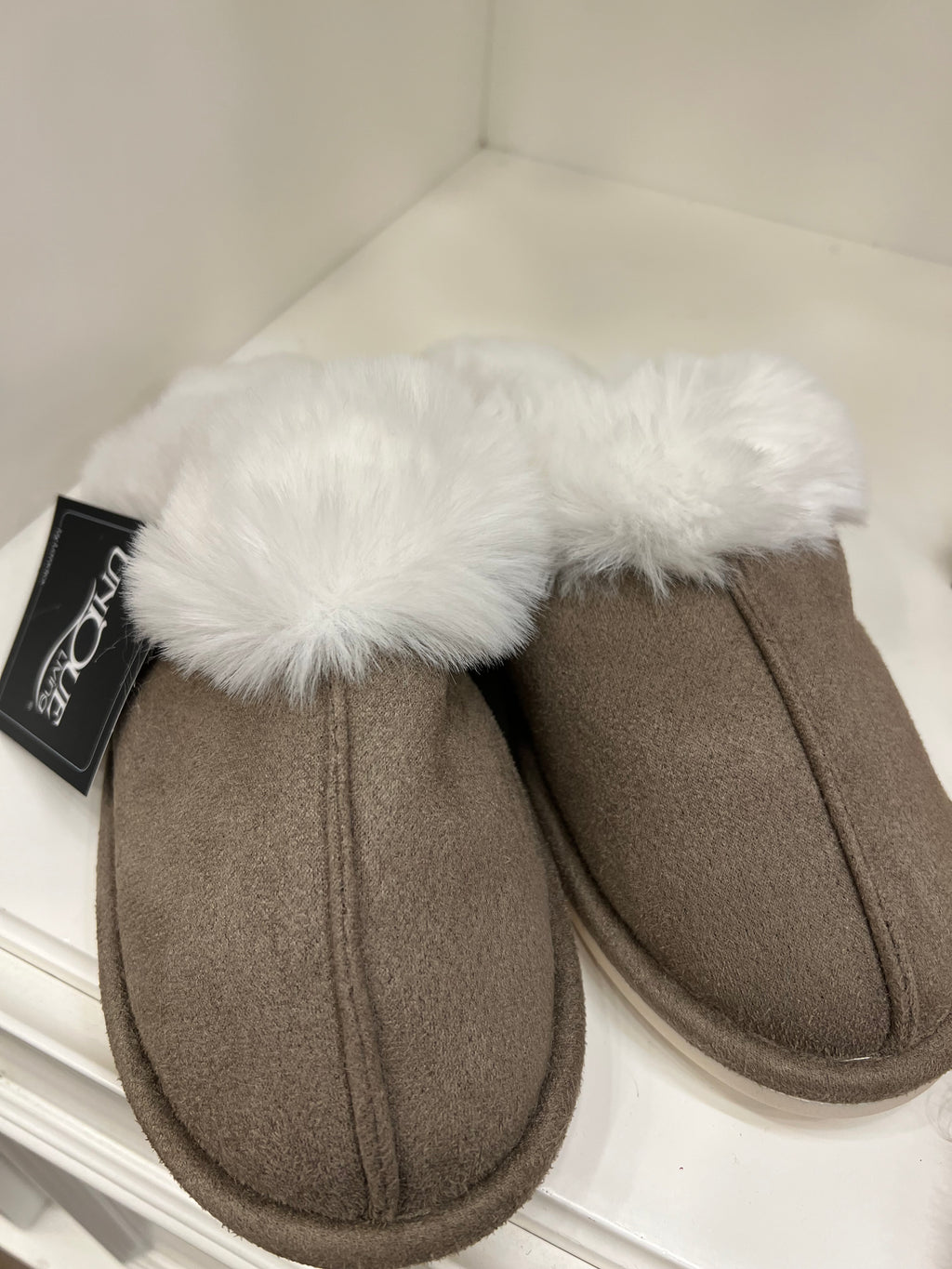 Pantofole con pelliccia interna