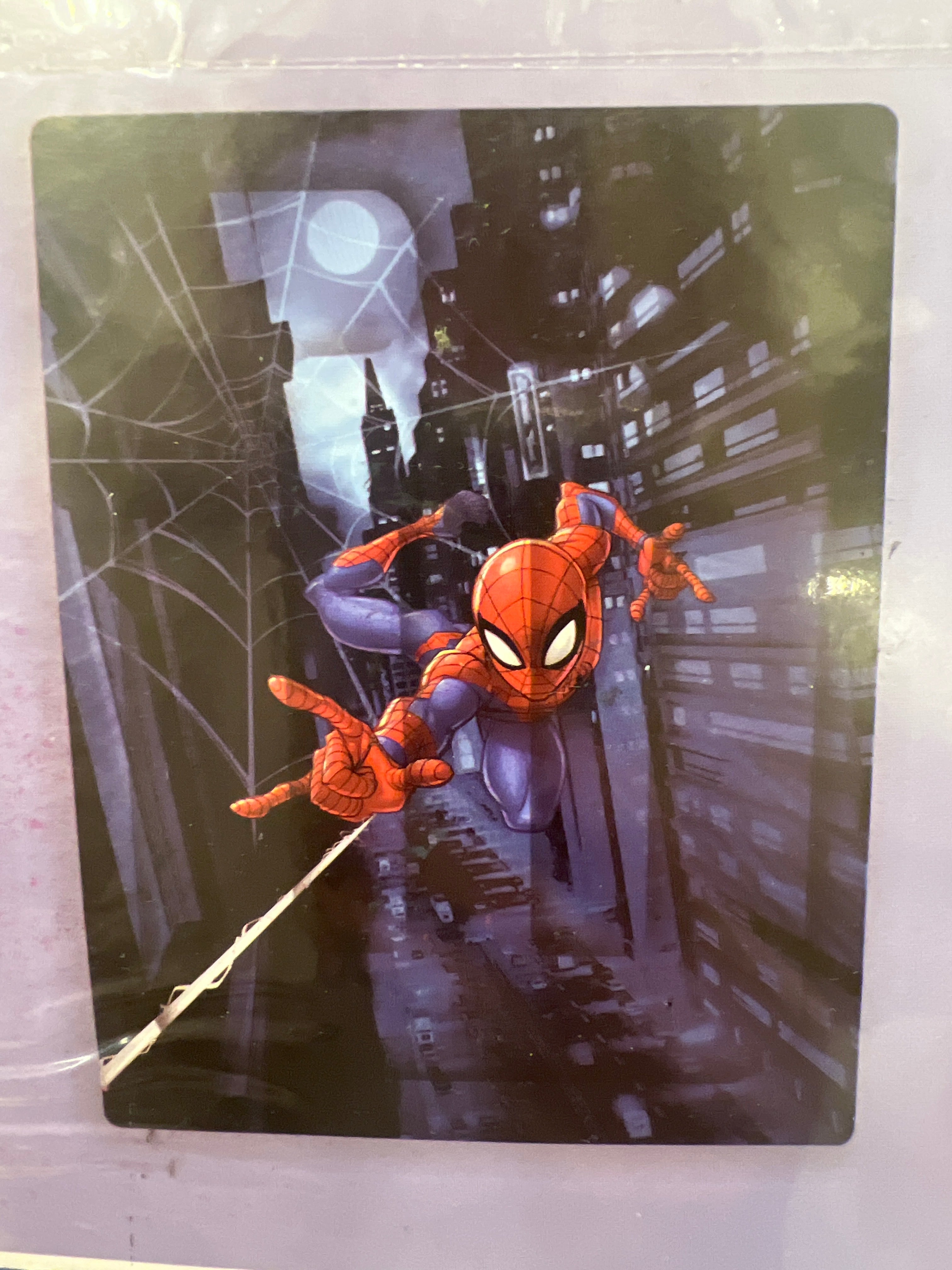 Trapunta double-face spider-man