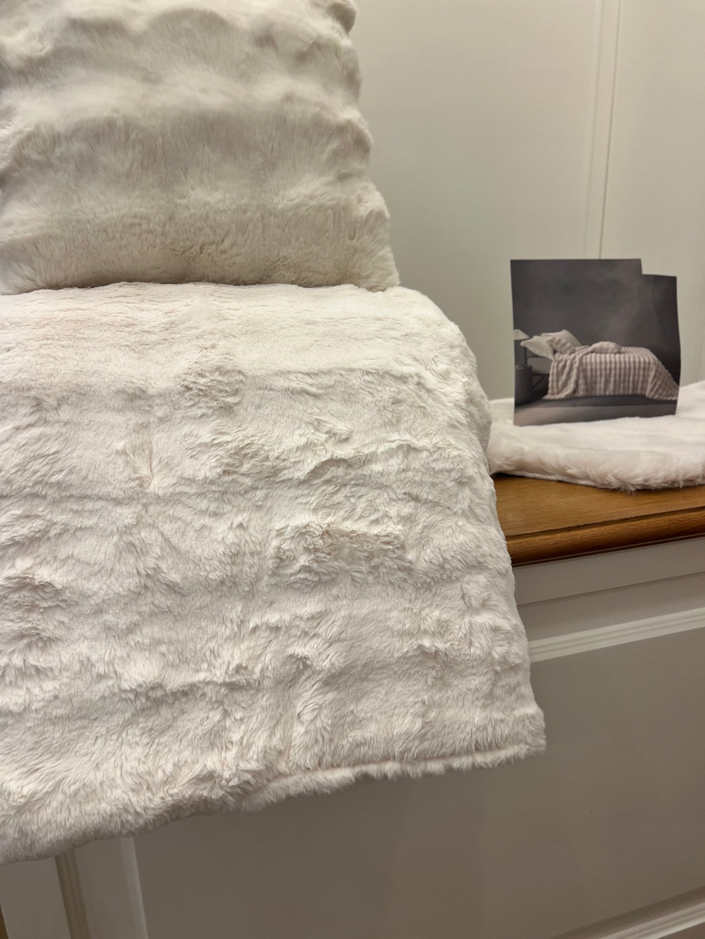 Trapunta matrimoniale in pelliccia