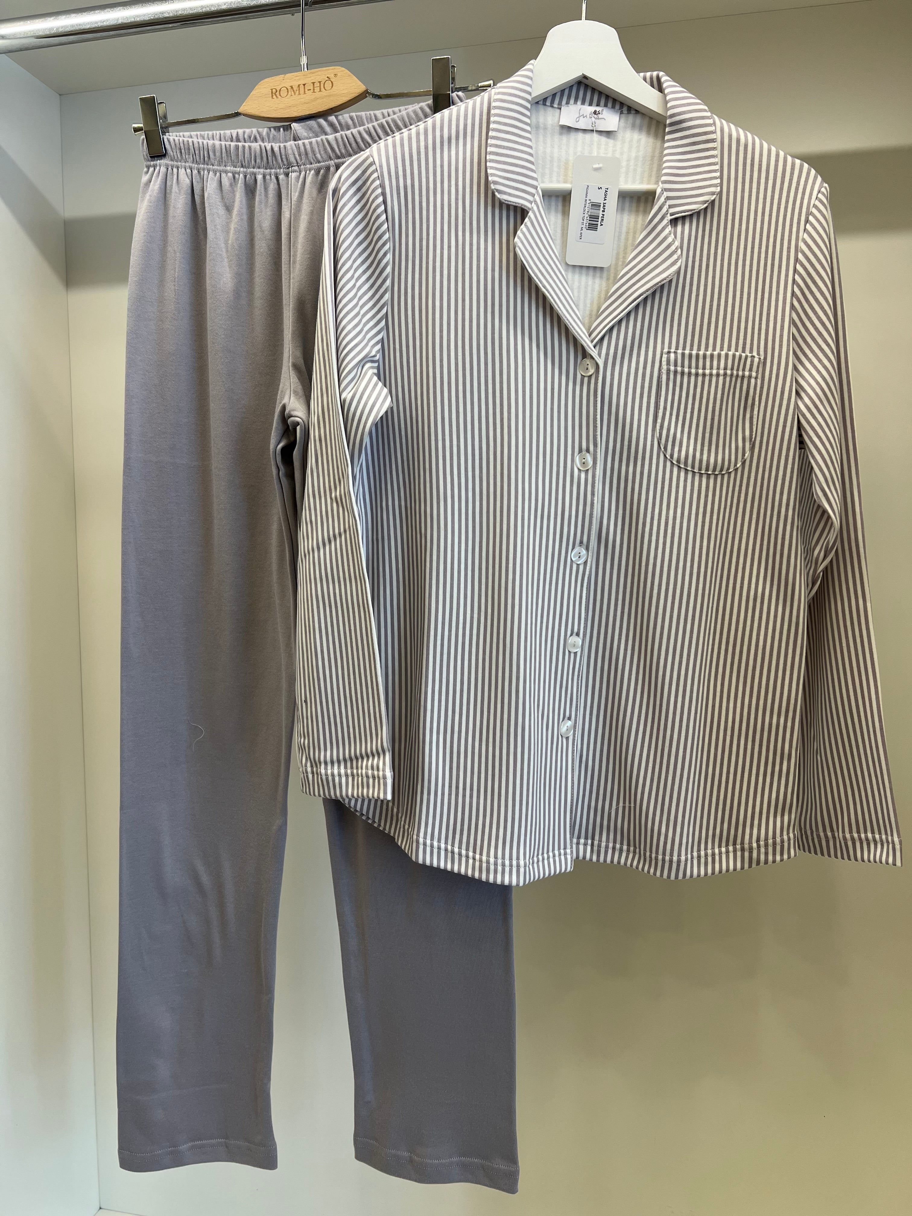 Pigiama righe modello uomo