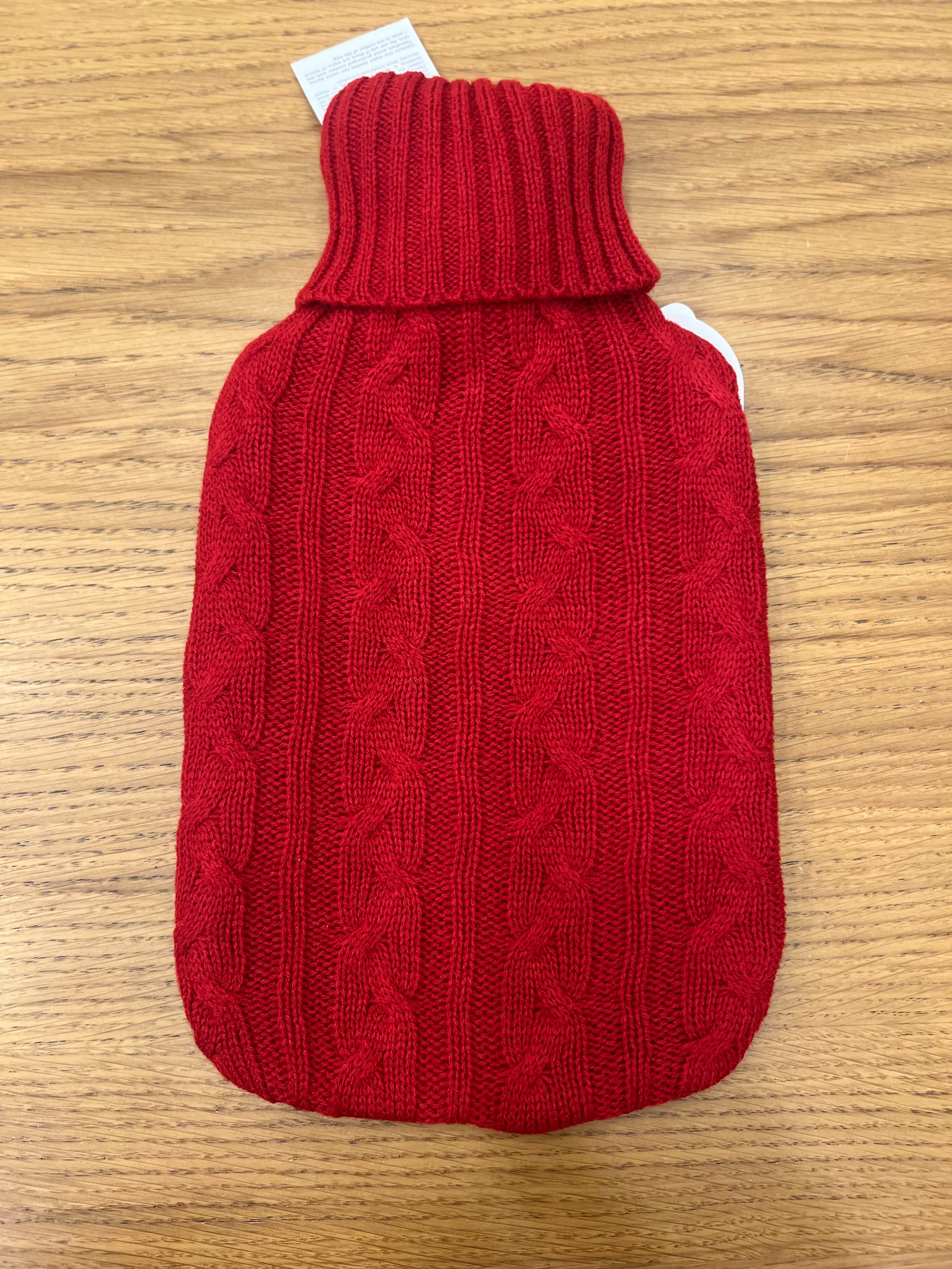 Borsa d’acqua calda cover maglia