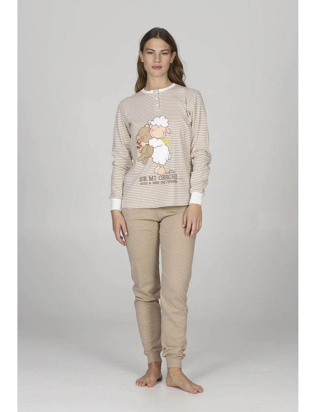 Pigiama happy orso Donna