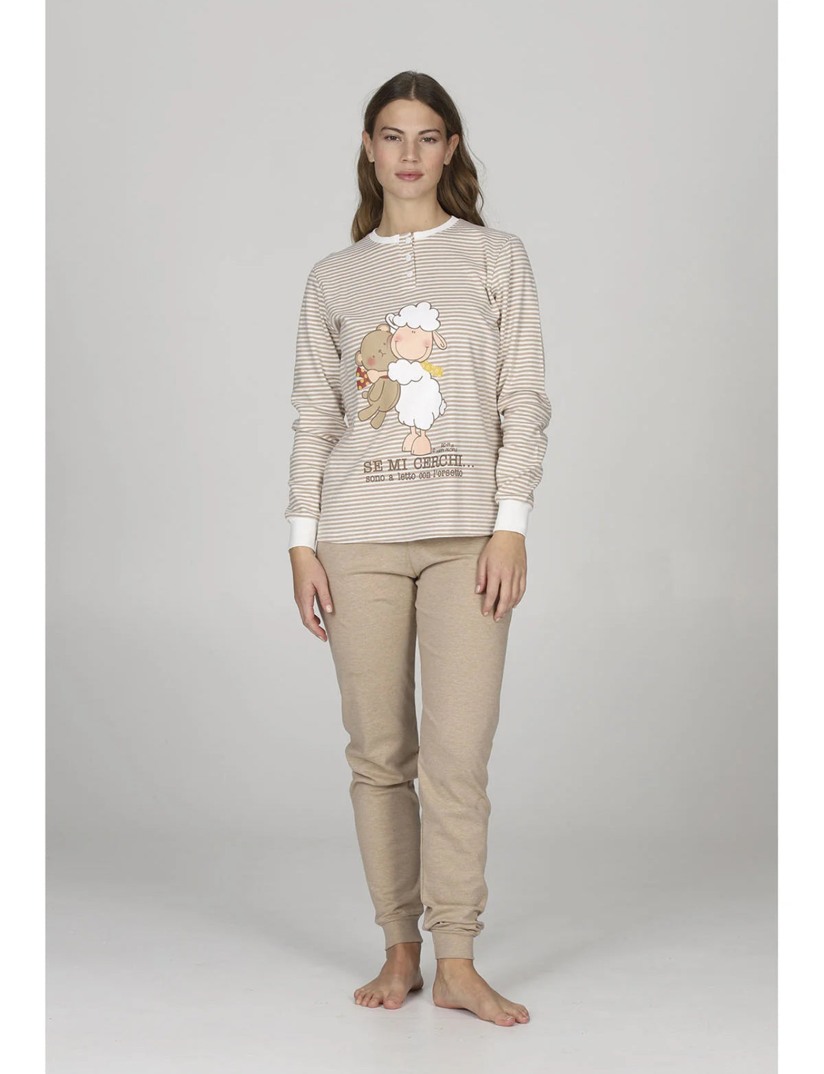 Pigiama happy orso Donna