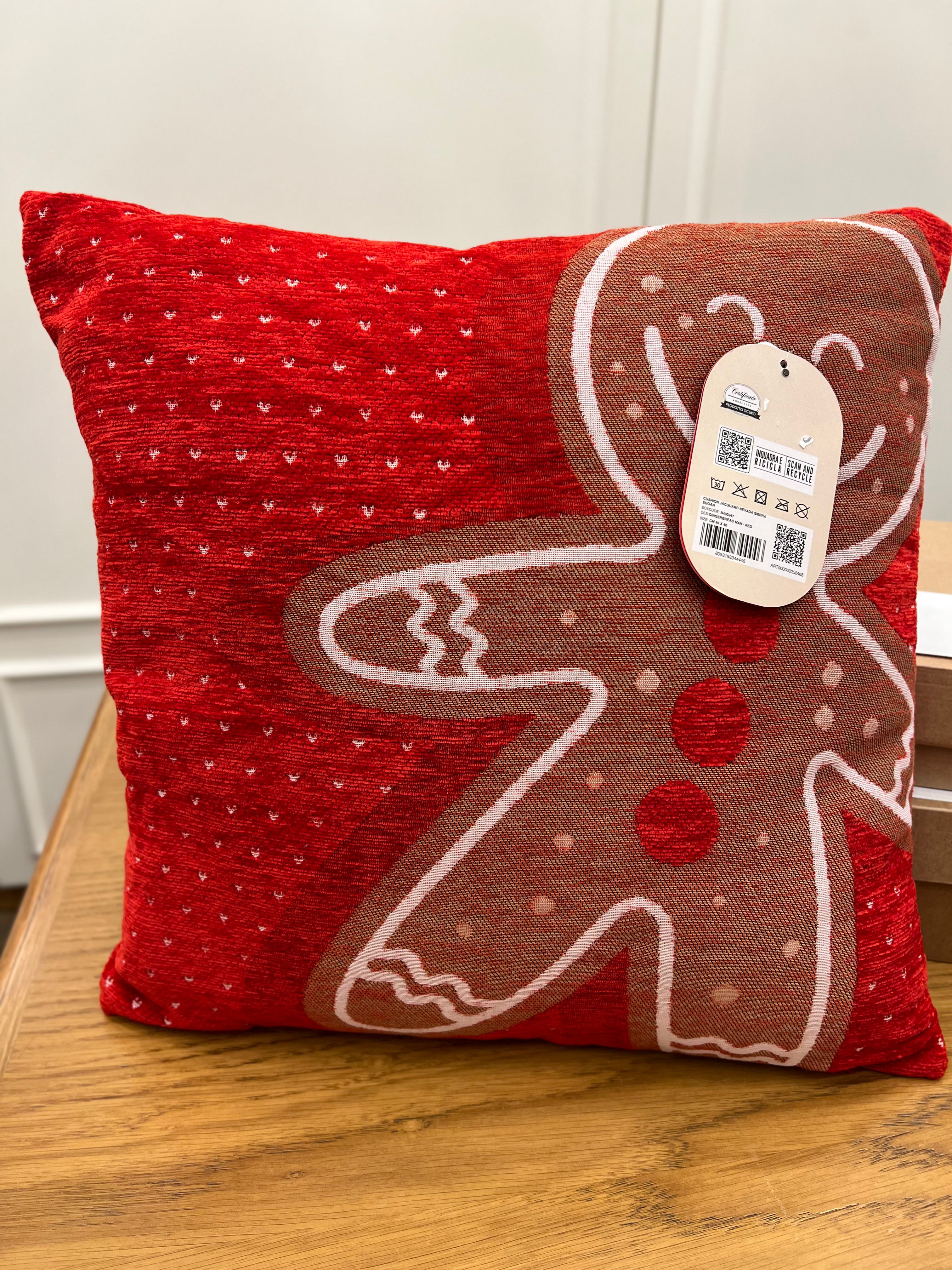 Cuscino arredo velluto jacquard