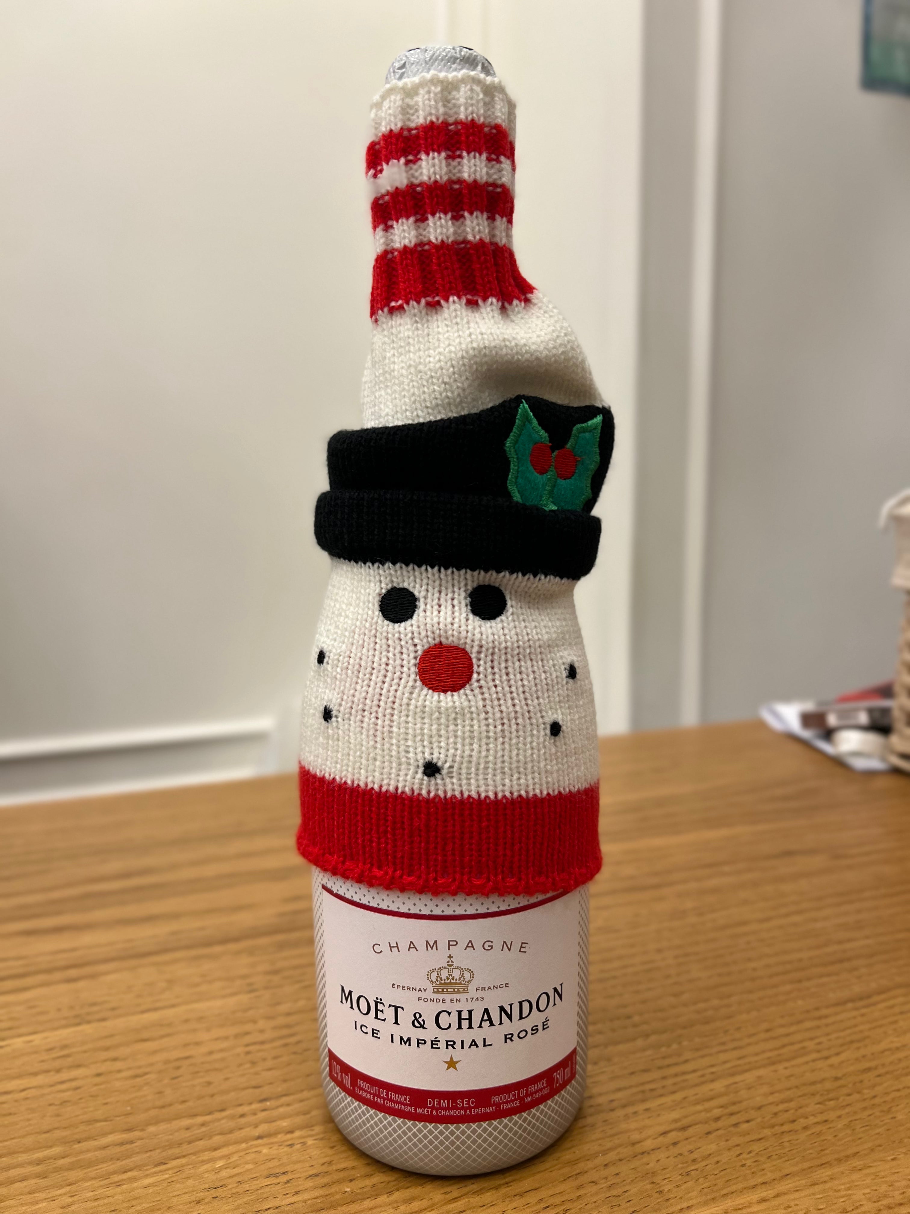 Copri bottiglie natalizio