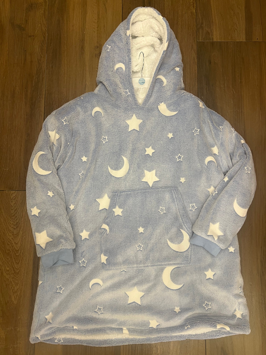 Vestaglia a felpa lune & stelle