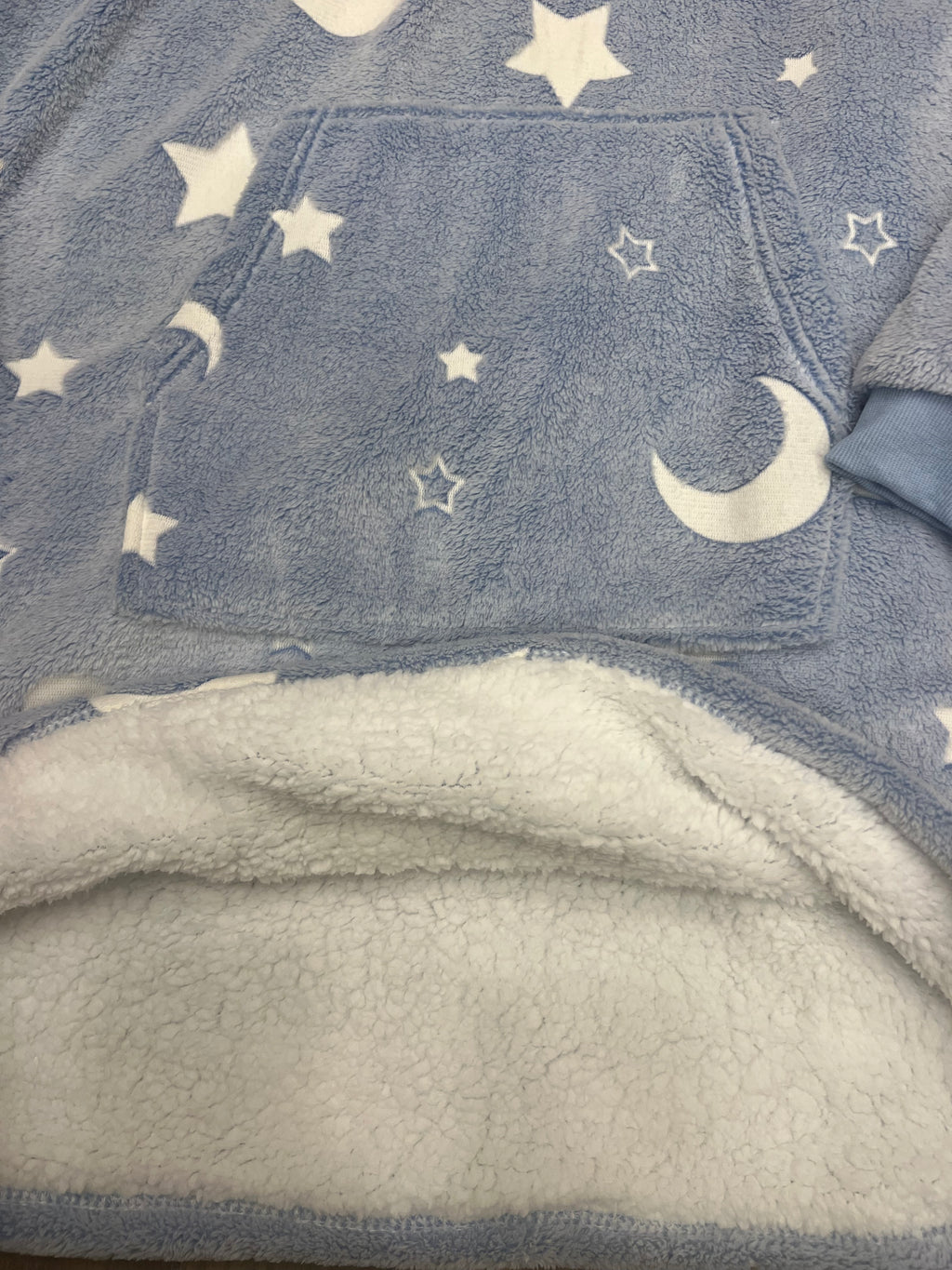 Vestaglia a felpa lune & stelle