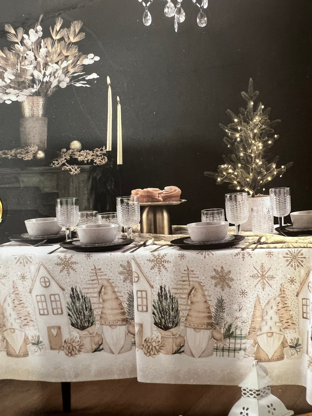 Tovaglia natalizia con stelle